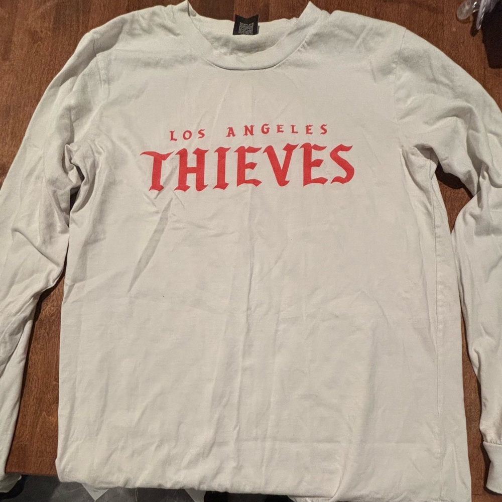 Los Angeles Thieves White Long Sleeve Tee